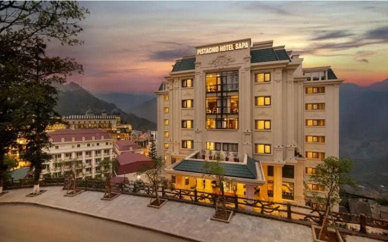 Không gian ấm cúng mang nét bản địa tại Pistachio Hotel Sapa